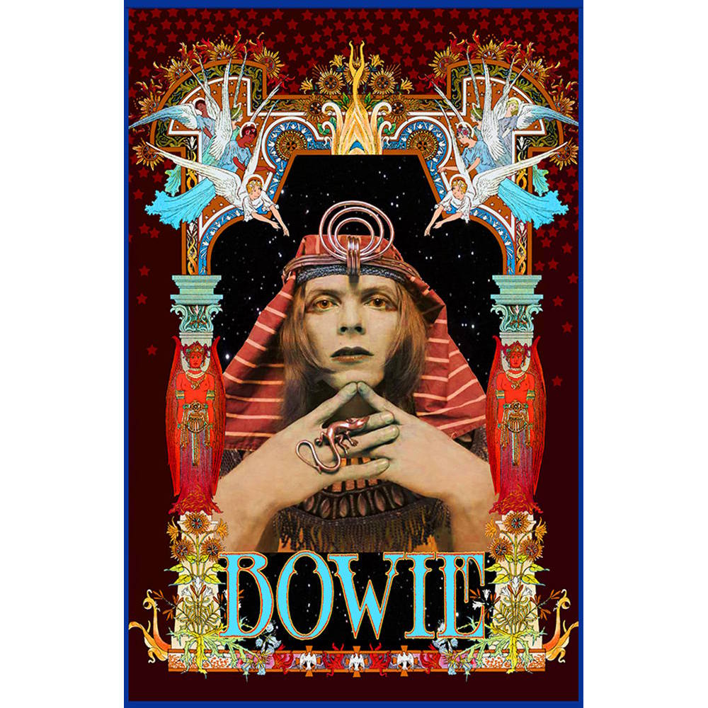 DAVID BOWIE - Pharoah Concert Poster / Bob Masse